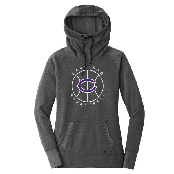 Women's - New Era® Tri-Blend Fleece Pullover Hoodie Thumbnail