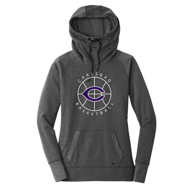 Women's - New Era® Tri-Blend Fleece Pullover Hoodie Thumbnail