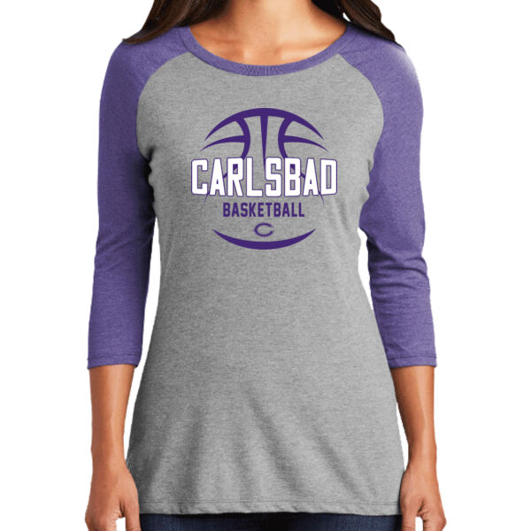 Women’s - Perfect Tri 3/4-Sleeve Raglan Thumbnail