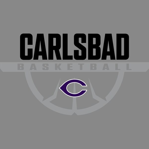 Carlsbad Basketball Half Ball BlackGrey Thumbnail