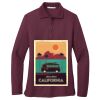 Women's Silk Touch Long Sleeve Polo Thumbnail