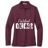 Women's Silk Touch Long Sleeve Polo Thumbnail