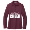 Women's Silk Touch Long Sleeve Polo Thumbnail
