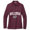 Women's Silk Touch Long Sleeve Polo Thumbnail