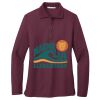 Women's Silk Touch Long Sleeve Polo Thumbnail