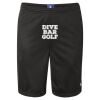 Unisex 9" Mesh Shorts with Pockets Thumbnail